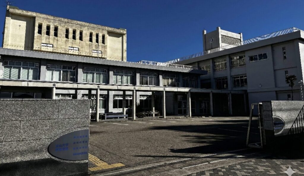 富大附属小の外観